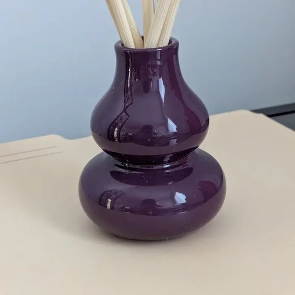 Pink Zebra Plum Reed Oil Diffuser - Picture 2 of 3